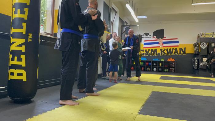 Purple belt · July 2, 2023 · Promoted by Pat Lindenberger