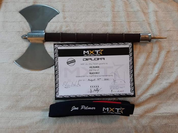 Black belt · August 14, 2021 · Promoted by Jon Kelly
