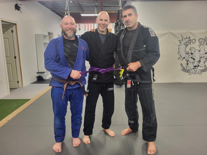 Purple belt · July 3, 2023 · Promoted by Sebastien Dube