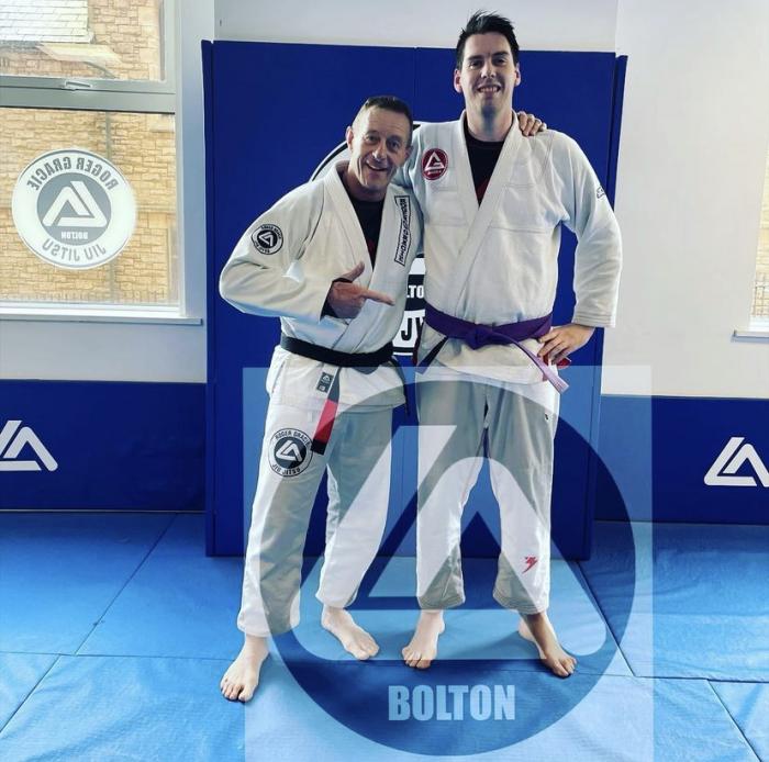 Purple belt · April 21, 2022 · Promoted by Barry Crowther