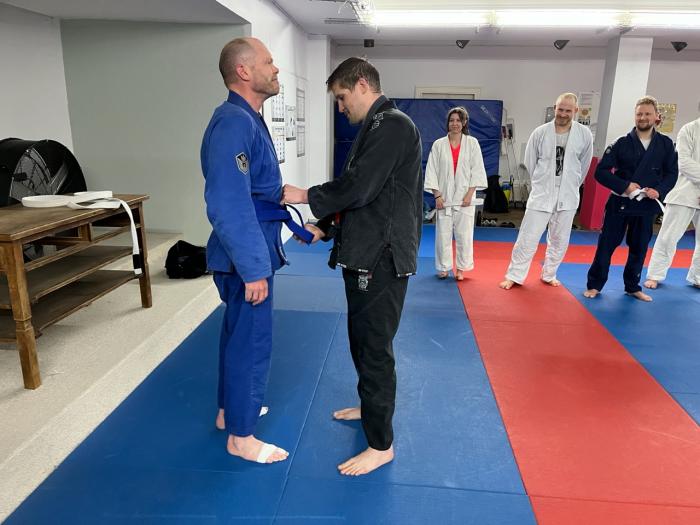 Blue Belt promotion