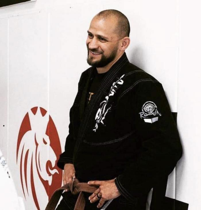 Waiting for the team to line up (Brown Belt)