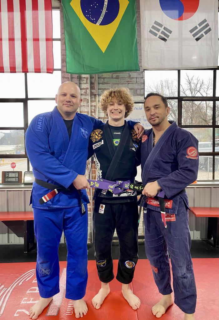 Purple belt · November 24, 2022 · Promoted by William Frizzell