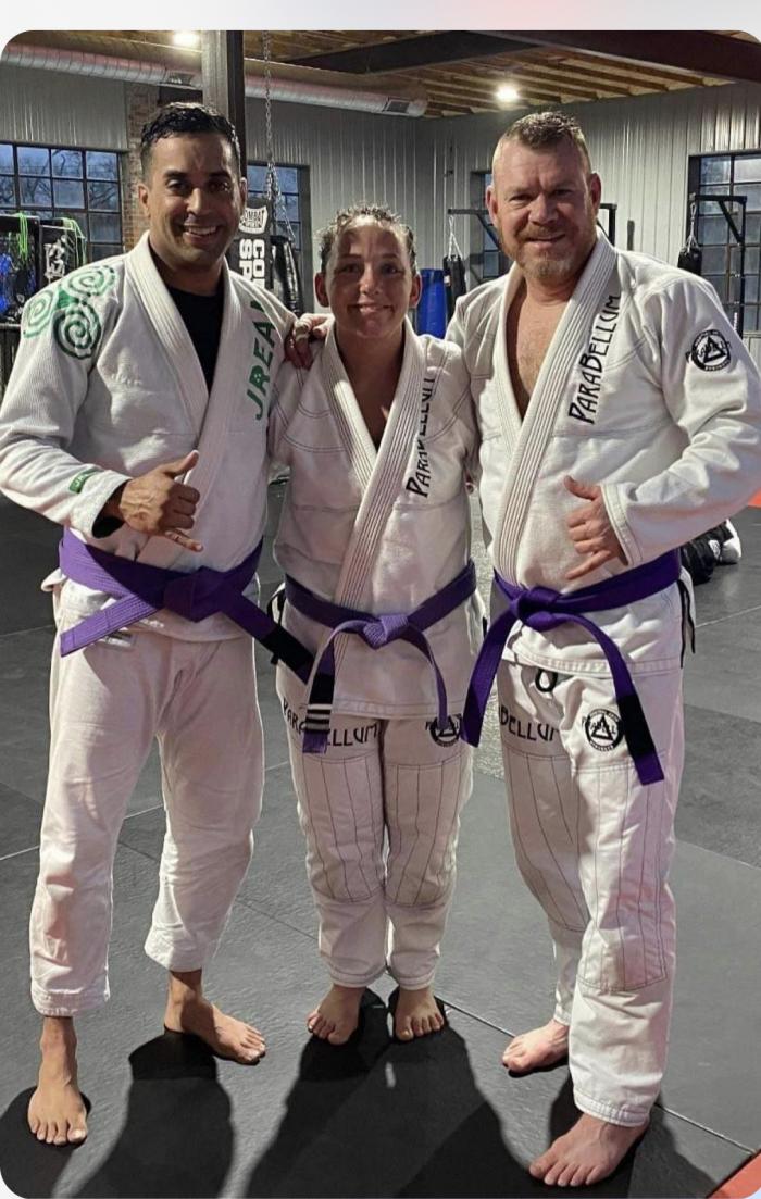 Purple belt · April 15, 2022 · Promoted by Frank Rodriguez