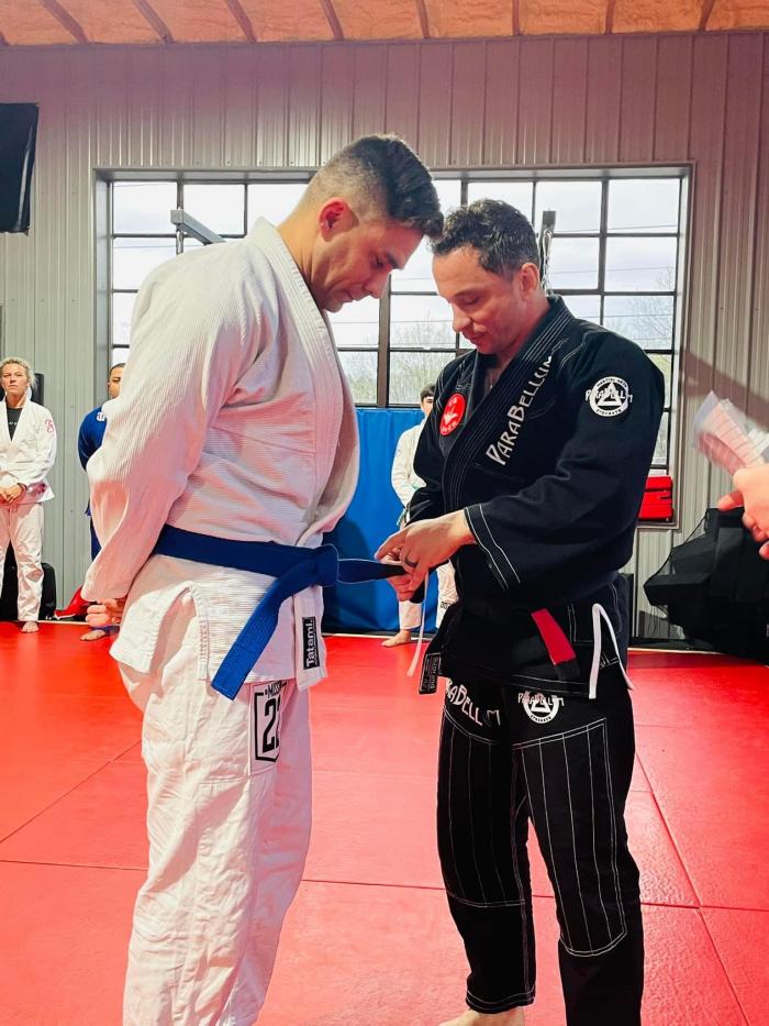 Blue belt · October 30, 2020 · Promoted by Dave
