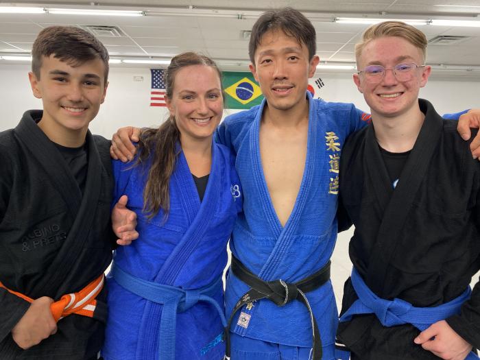 My old Judo Professor came from Italy to teach a seminar