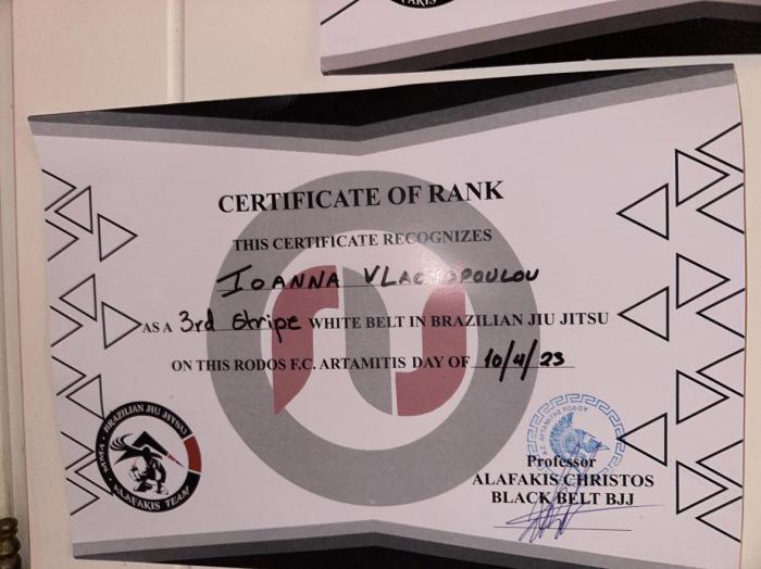 White belt · September 1, 2022