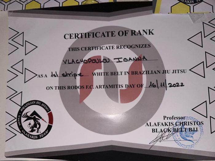 White belt · September 1, 2022