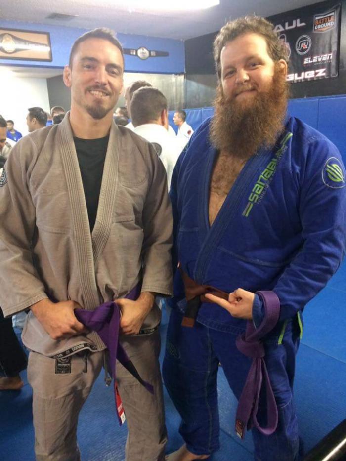 Brown belt · January 27, 2017 · Promoted by Julien Williams