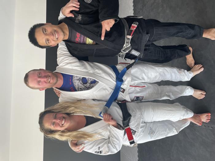 Blue belt · July 8, 2023 · Promoted by Paul Kiat
