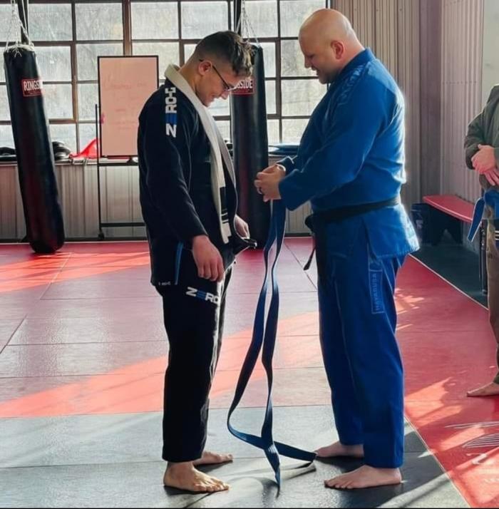Blue belt · December 11, 2021 · Promoted by William Frizzell