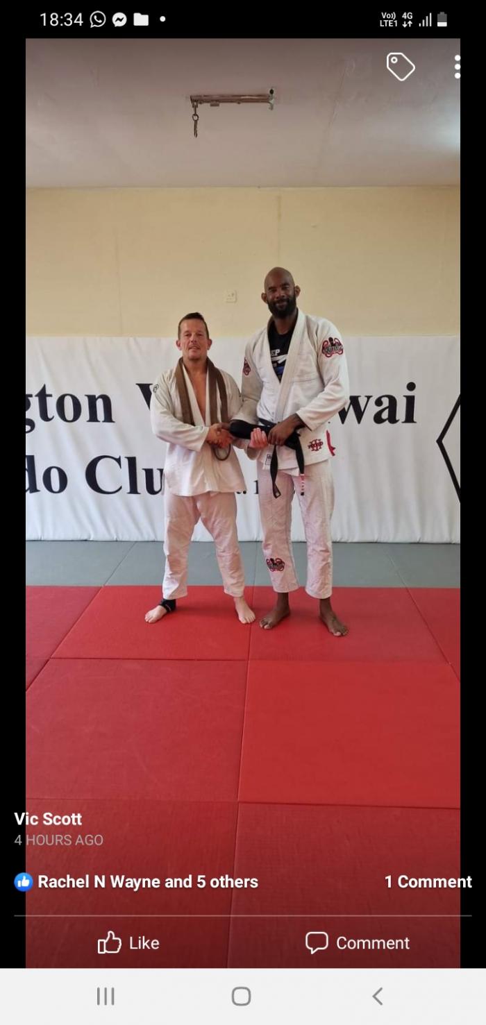 Black belt · July 8, 2023 · Promoted by Vic Scott