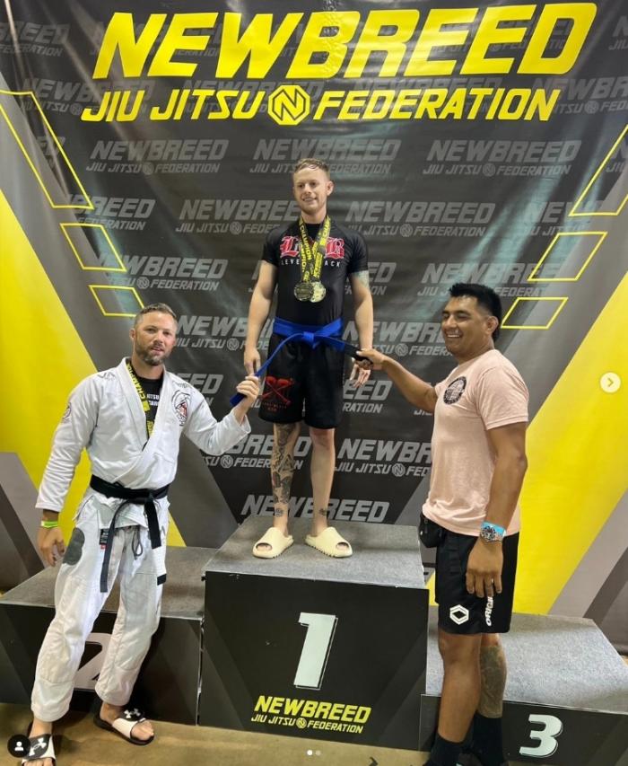 Blue belt · July 8, 2023 · Promoted by Ruben Rivas
