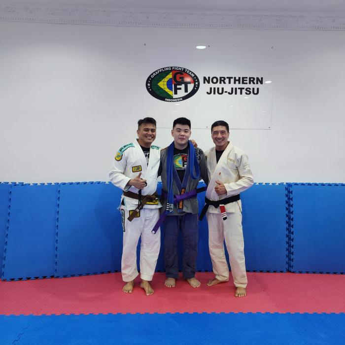 Purple belt · March 18, 2023 · Promoted by Hardian Kristiady