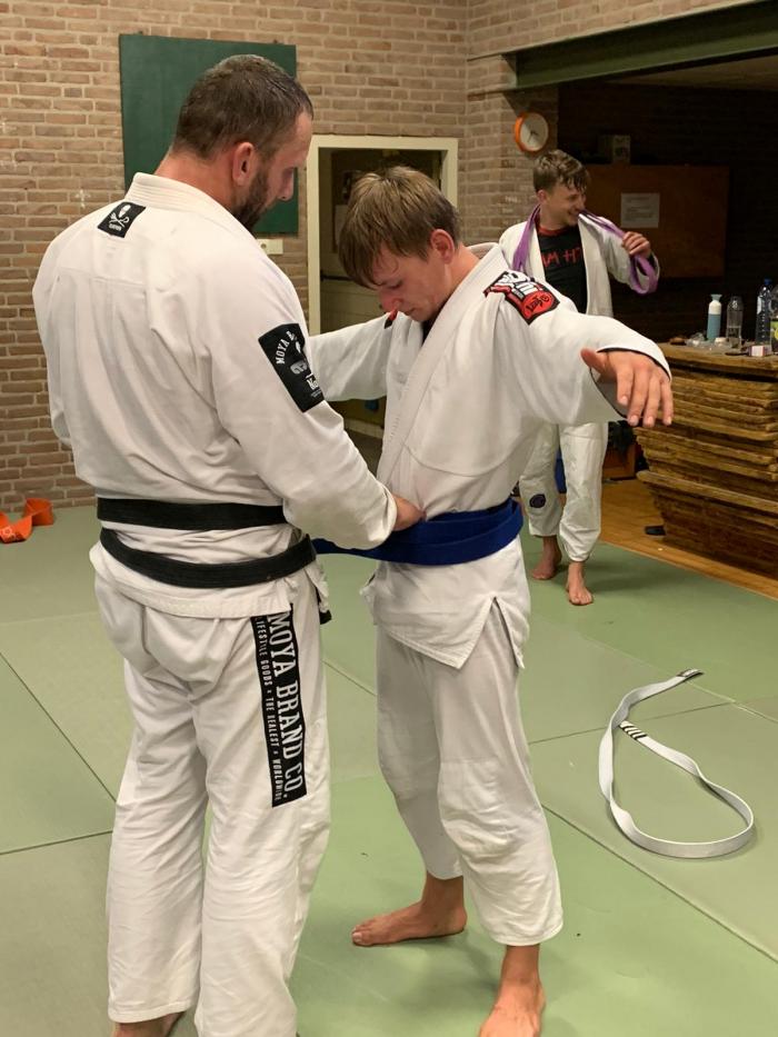 Blue belt · July 29, 2020 · Promoted by Davy Bauté