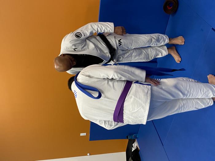 Purple belt · January 29, 2022 · Promoted by Allan Goes