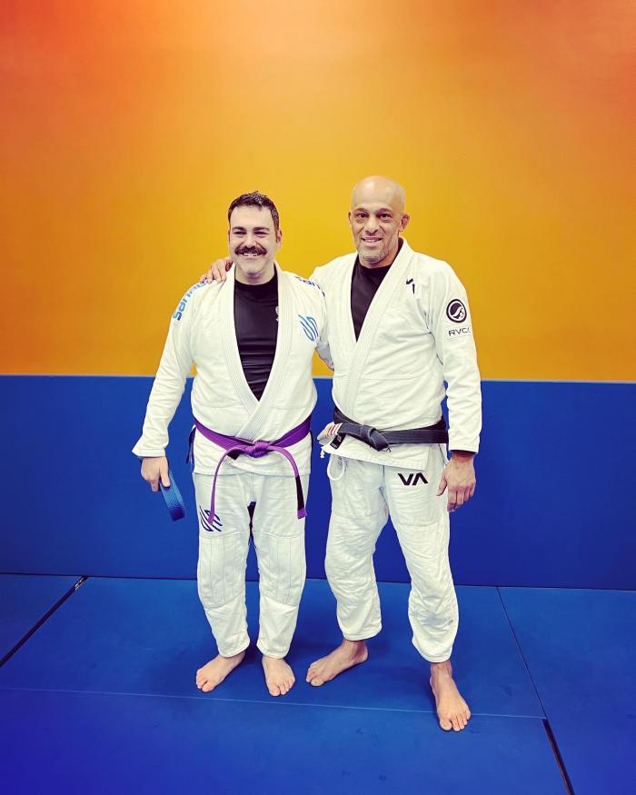 Purple belt · January 29, 2022 · Promoted by Allan Goes