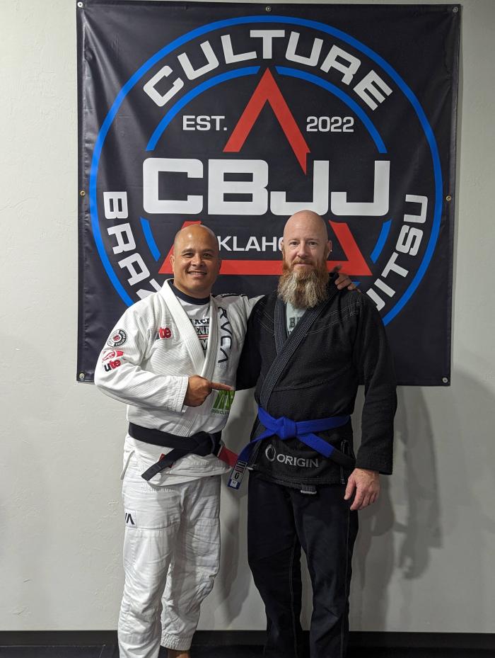 Blue belt · July 1, 2023 · Promoted by Tony Cruz