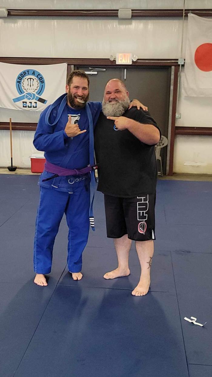 Purple belt · July 13, 2023 · Promoted by Chris Popdan