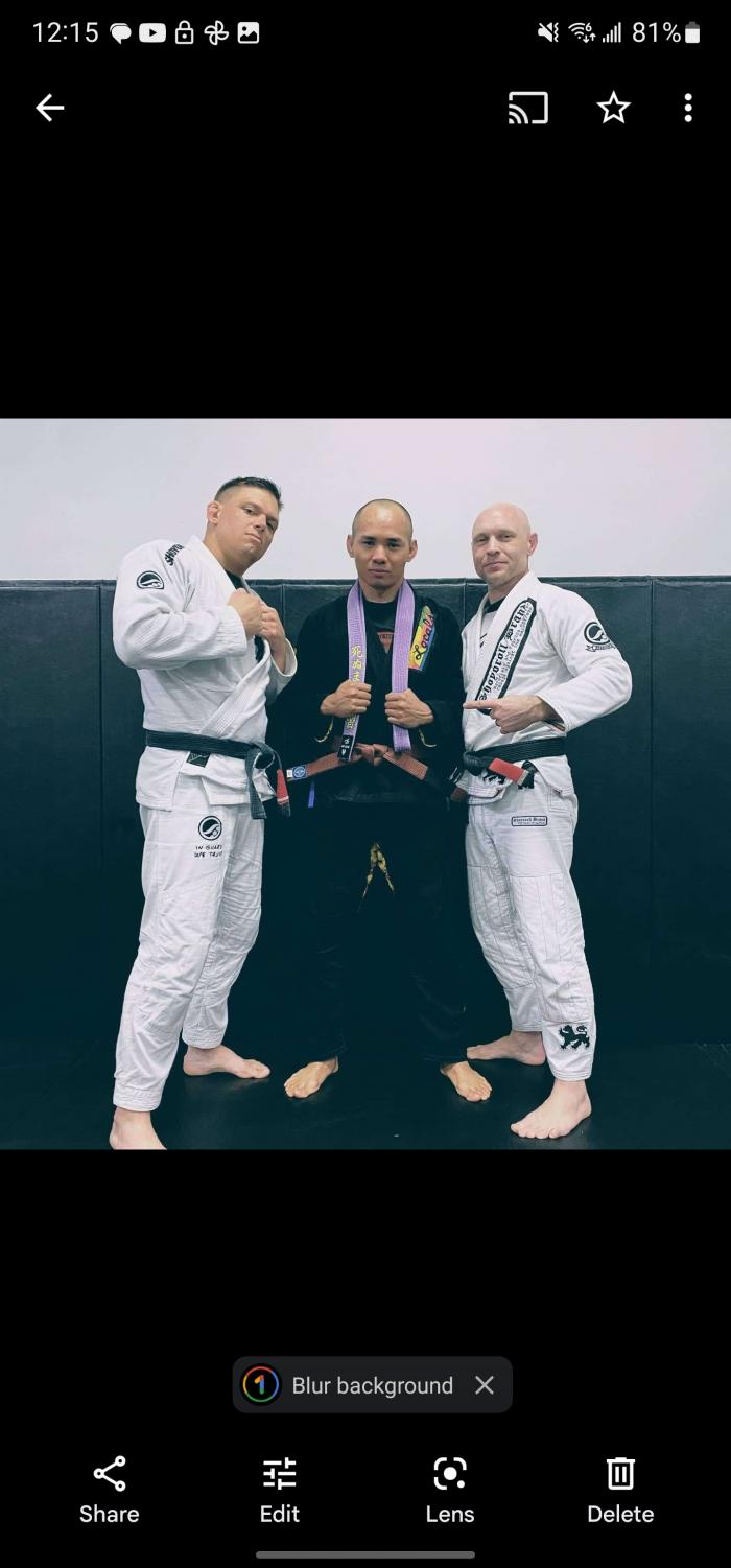 Brown belt · April 10, 2021 · Promoted by Scott Cook