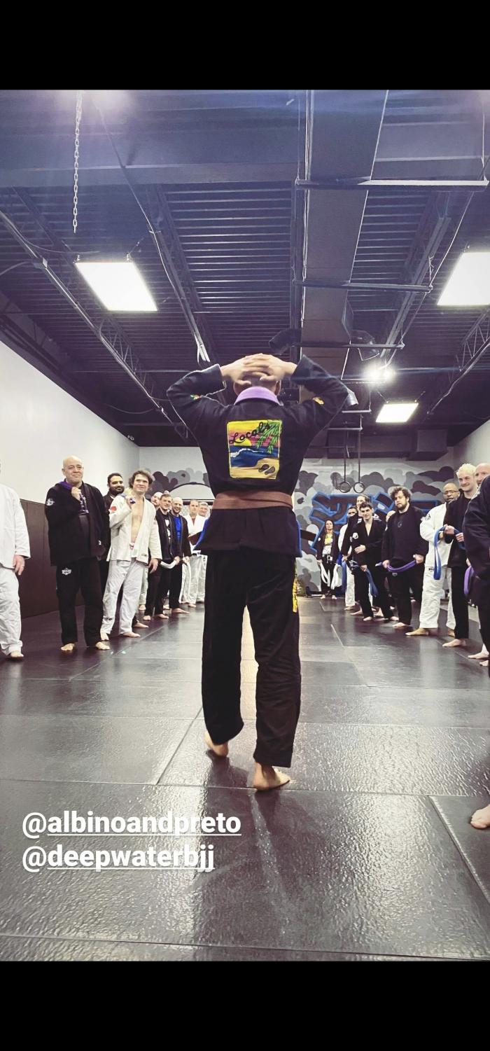 Brown belt · April 10, 2021 · Promoted by Scott Cook