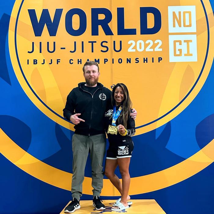 First 10th Planet Athlete to win Black Belt Worlds Judy Gomes