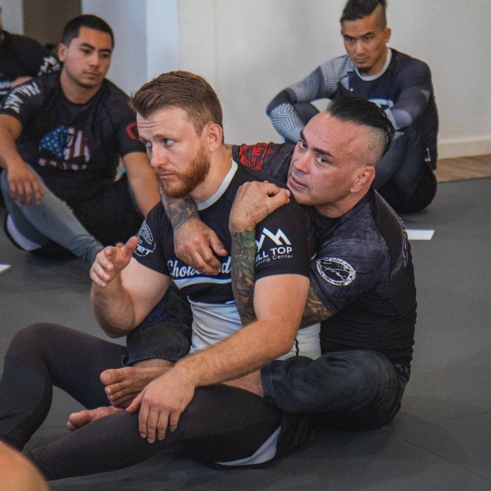 Michael Hillebrand and Prof. Eddie Bravo