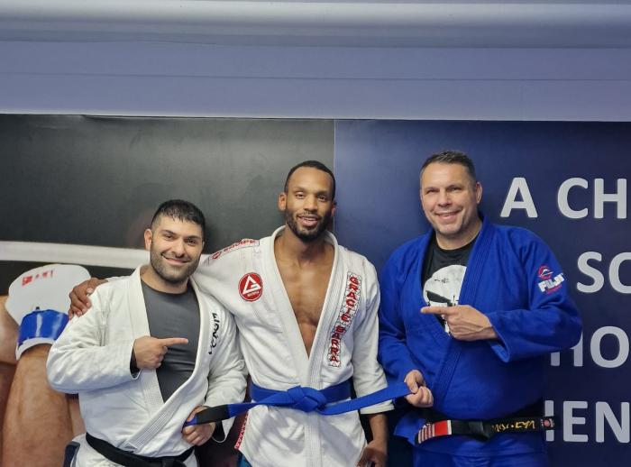 Blue belt · October 21, 2022 · Promoted by Danial