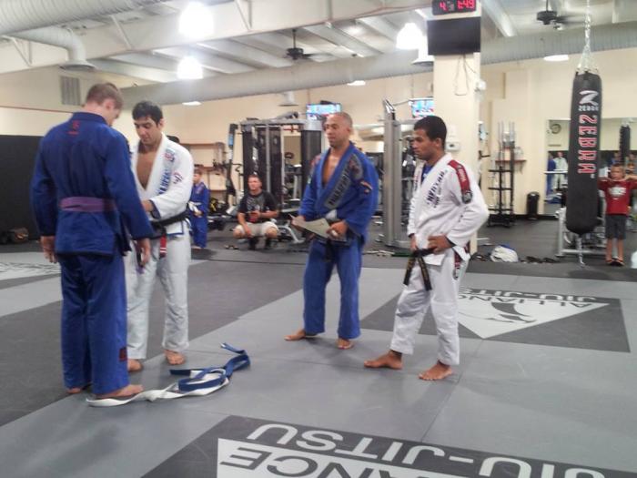 Purple belt · August 4, 2013 · Promoted by Lucas Lepri