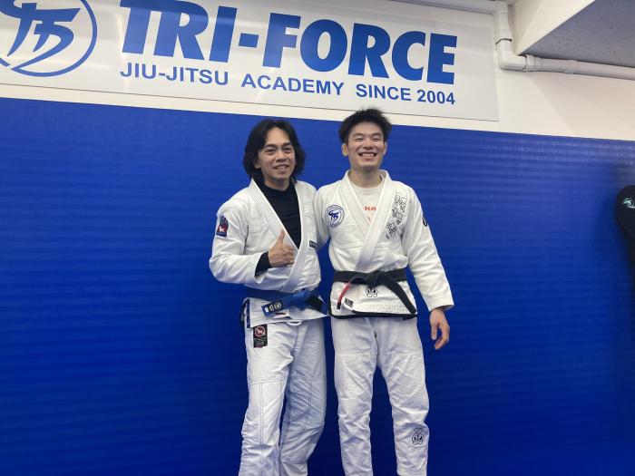 Blue belt · July 15, 2023 · Promoted by Mitsuyoshi Hayakawa