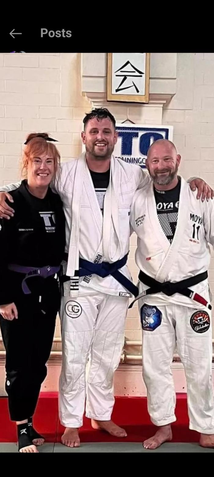 Blue belt · August 16, 2022 · Promoted by Scot Tudhope