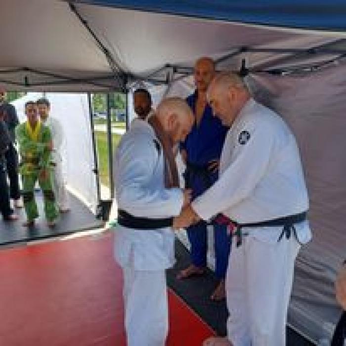 Black belt · July 15, 2023 · Promoted by Hans Thompson