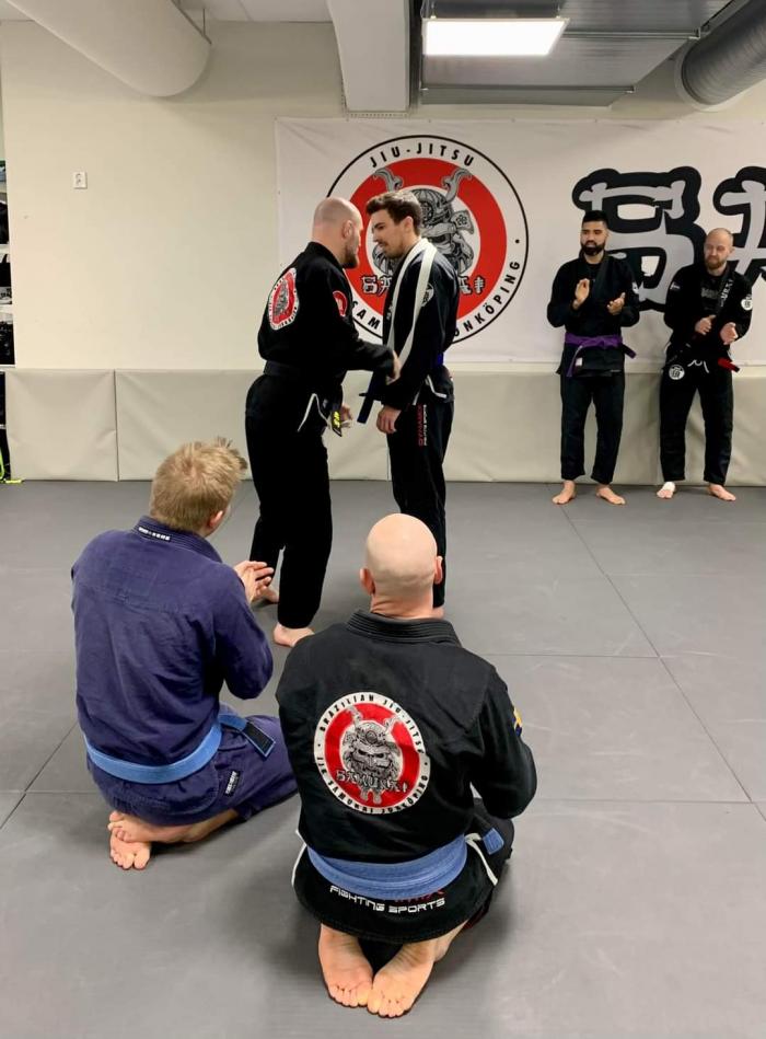 Blue belt · February 19, 2023 · Promoted by Paul Persson