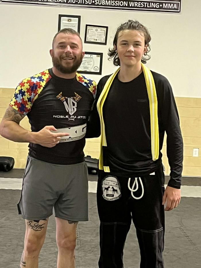 Yellow belt · July 29, 2022 · Promoted by Josh Hubbard