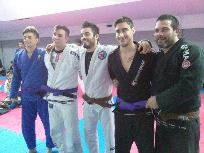 After being promoted to Purple belt by the Mestre Eduardo "Dudu" Duarte. July 19th, 2015