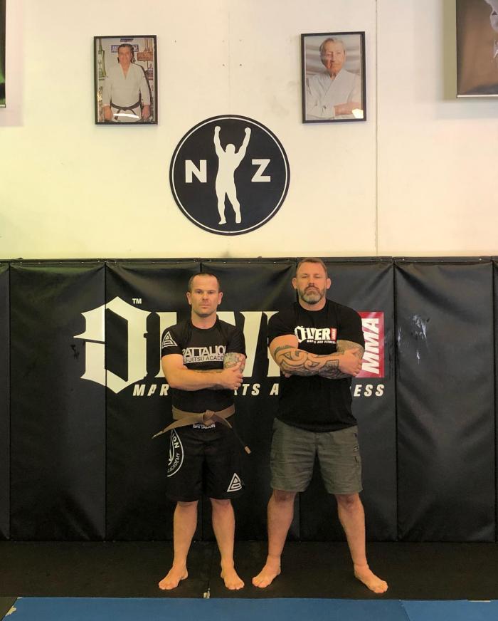 Brown belt · April 24, 2021 · Promoted by Steve Oliver