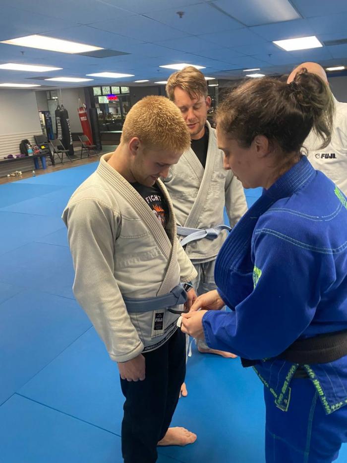 Blue belt · October 20, 2022 · Promoted by Donny Cook