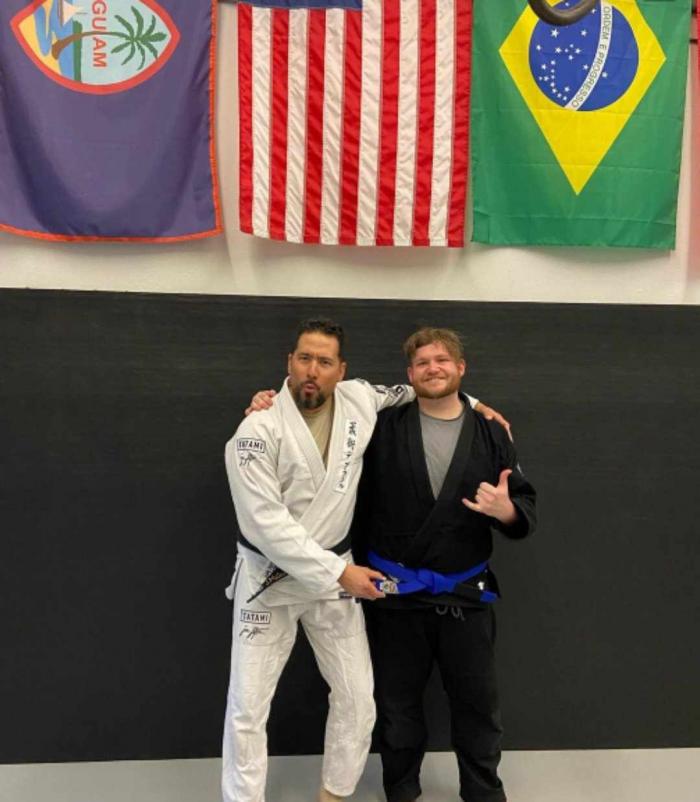 Blue belt · March 26, 2021 · Promoted by Joshua Matanane