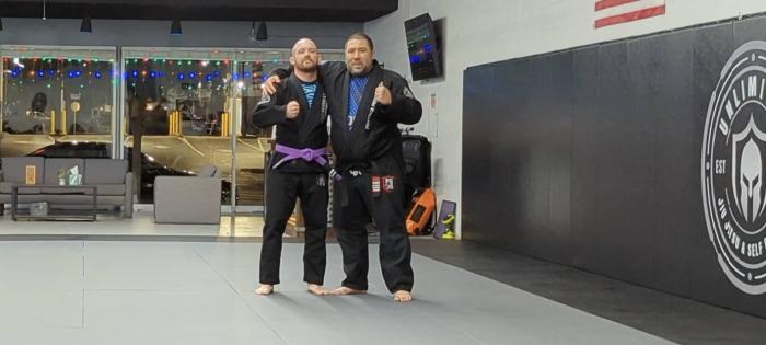 Purple belt · June 4, 2022 · Promoted by Professor Pedro Galvao