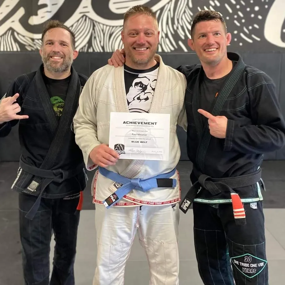 Blue belt · March 6, 2022 · Promoted by Phillipe Gentry