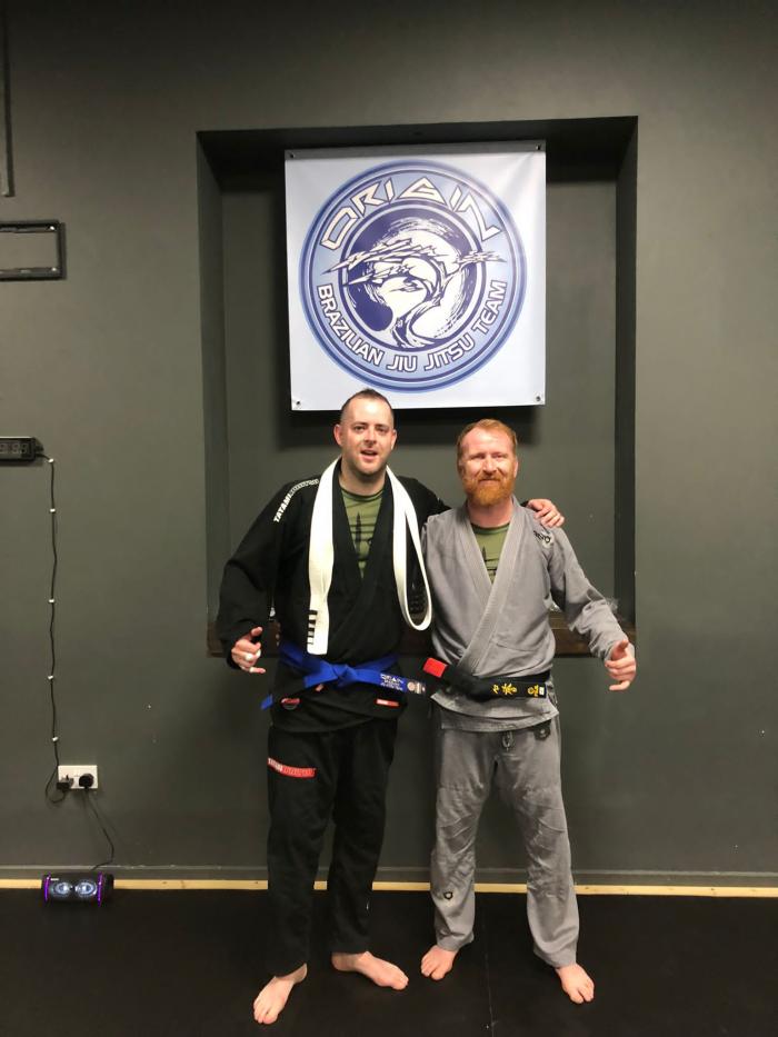 Blue belt · June 6, 2022 · Promoted by Grant Cruickshank