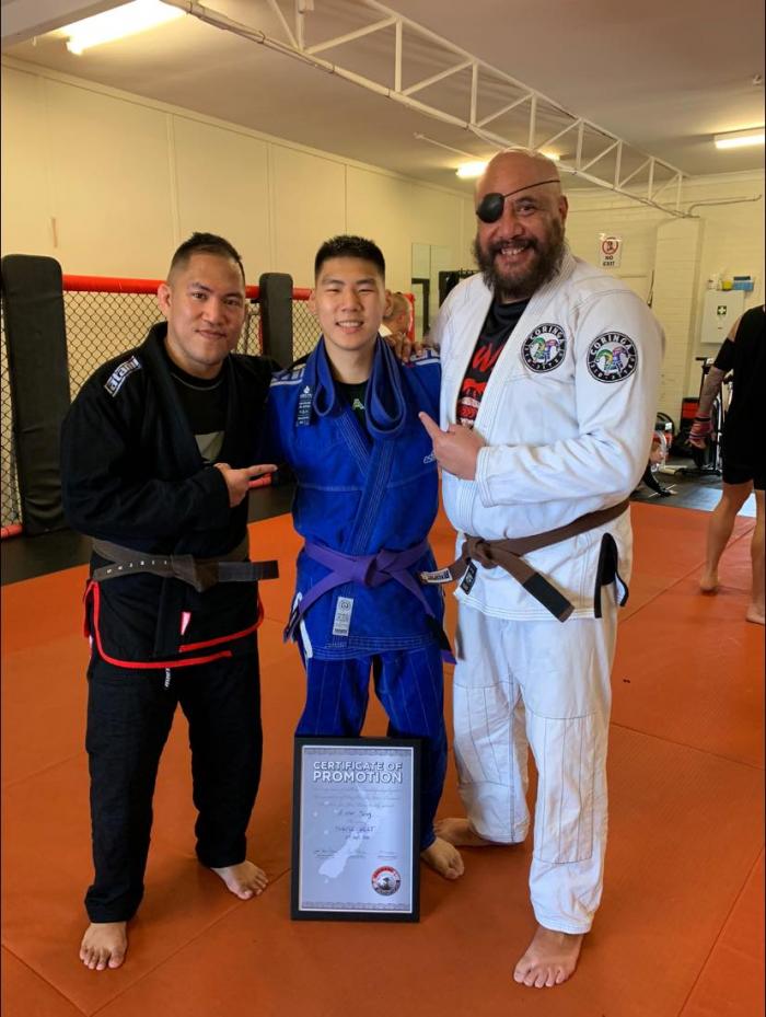 Purple belt · September 5, 2021 · Promoted by Pina Simpson