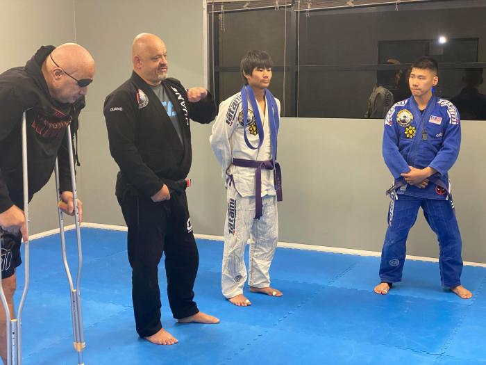 Purple belt · September 5, 2021 · Promoted by Pina Simpson