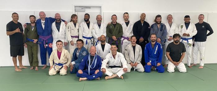 Purple belt · July 22, 2023 · Promoted by Eric Franco