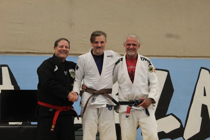 Brown Belt grading by Henry Panek and Marcus Soares