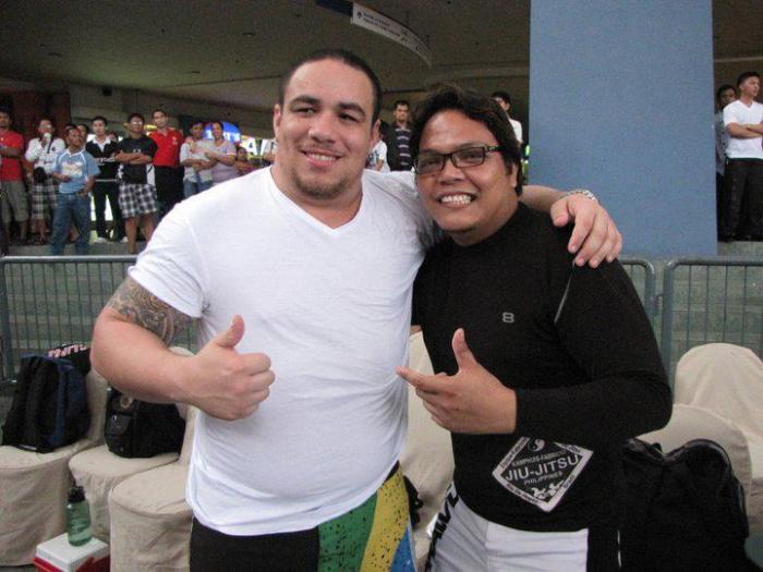 with the legendary professor Thiago "Monstro" Borges
