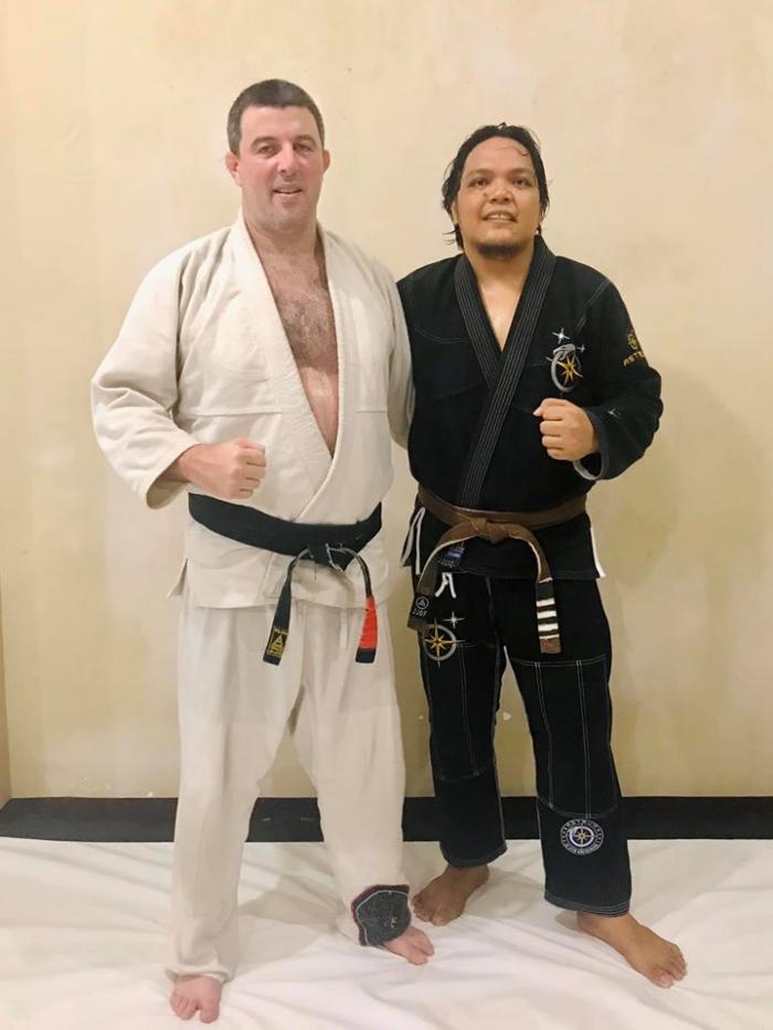 Seminar with professor Yobe (4th Degree Black Belt under Mester Relson)