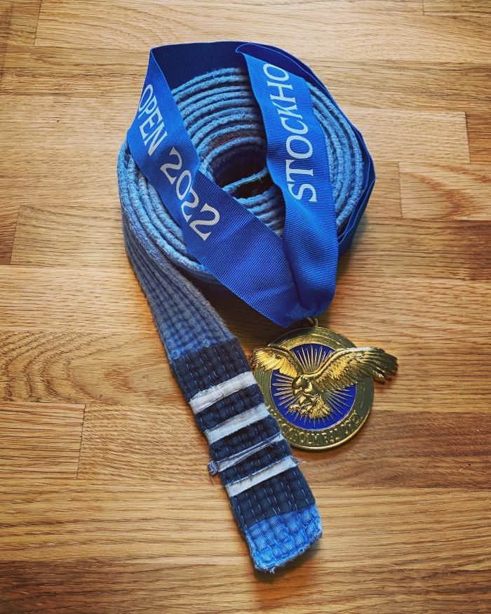 Blue belt · April 7, 2016 · Promoted by Anders Nyh