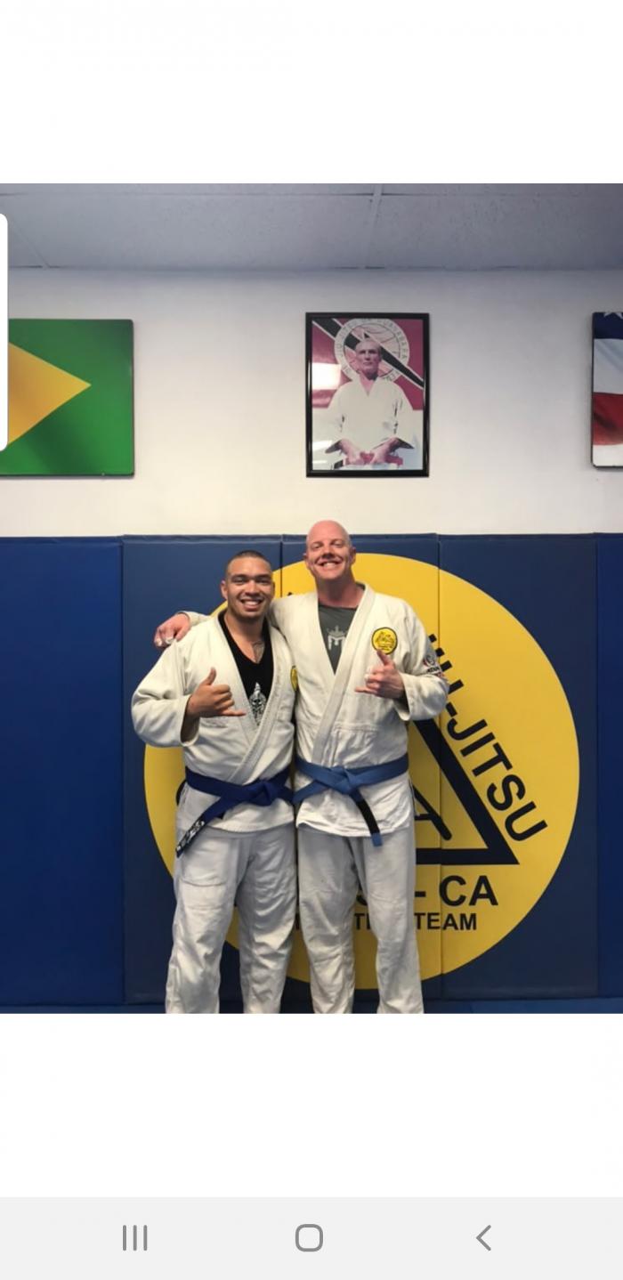 Blue belt · December 17, 2019 · Promoted by Regis Lebre