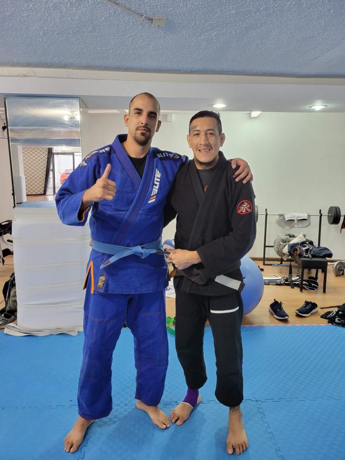 Blue belt · February 12, 2022 · Promoted by Henry Gabriel Moya Ahoña